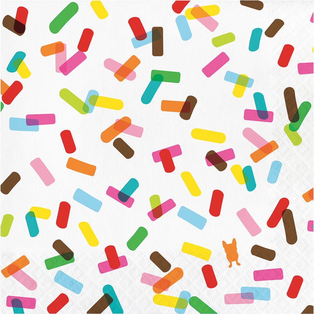 Sprinkles Luncheon Napkins (20 ct)