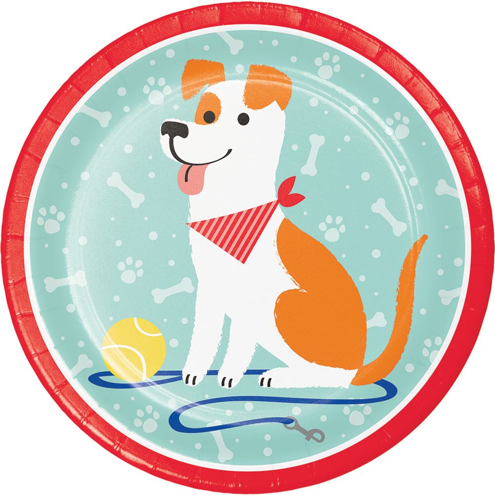 Dog Party Dinner Plates (8 ct)