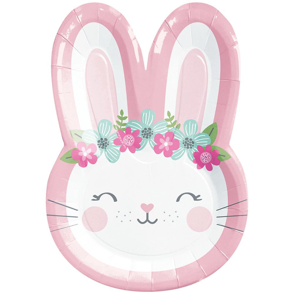 Birthday Bunny Dinner Plates (8 ct)