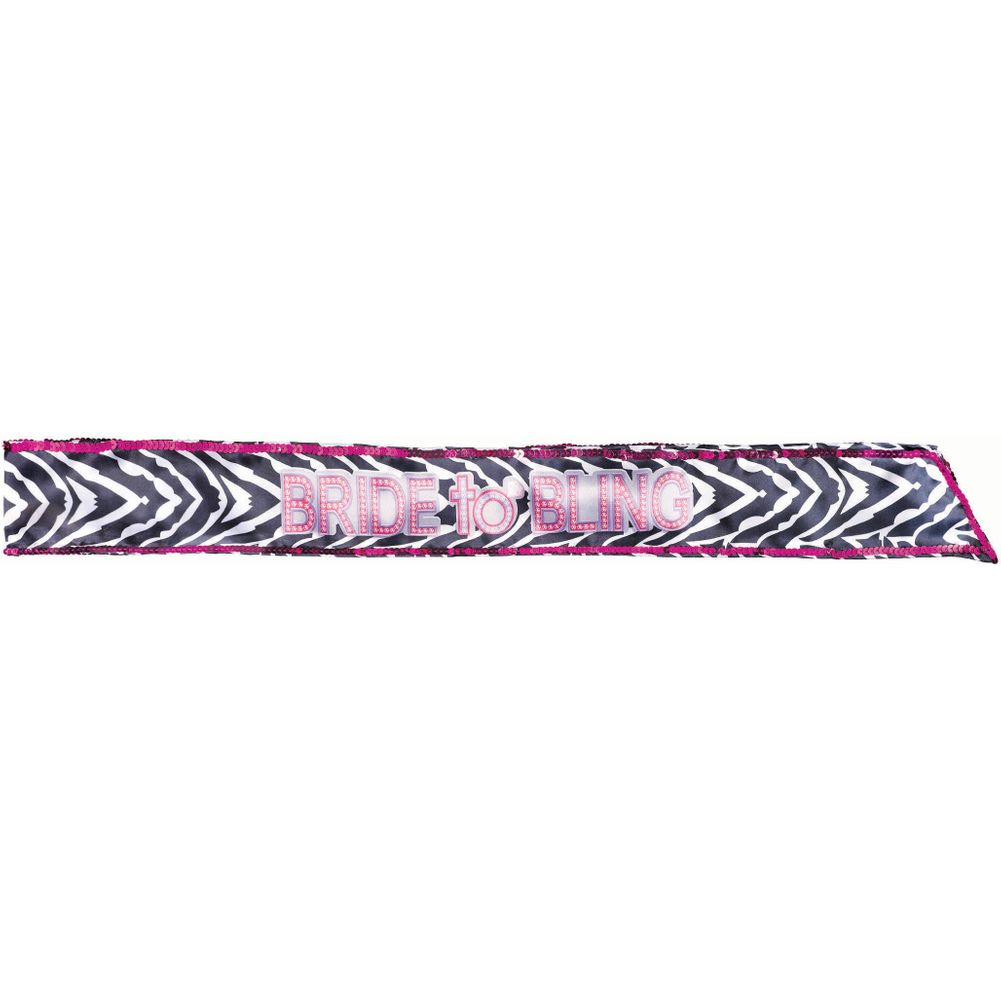 Bachelorette Party Bride 2 Bling Sash