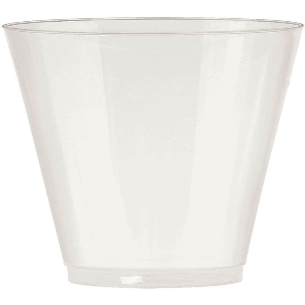 Pearl White 9oz Plastic Tumblers (72ct)
