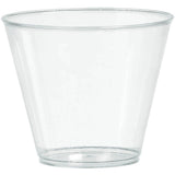9Oz Plastic Tumbler - Clear