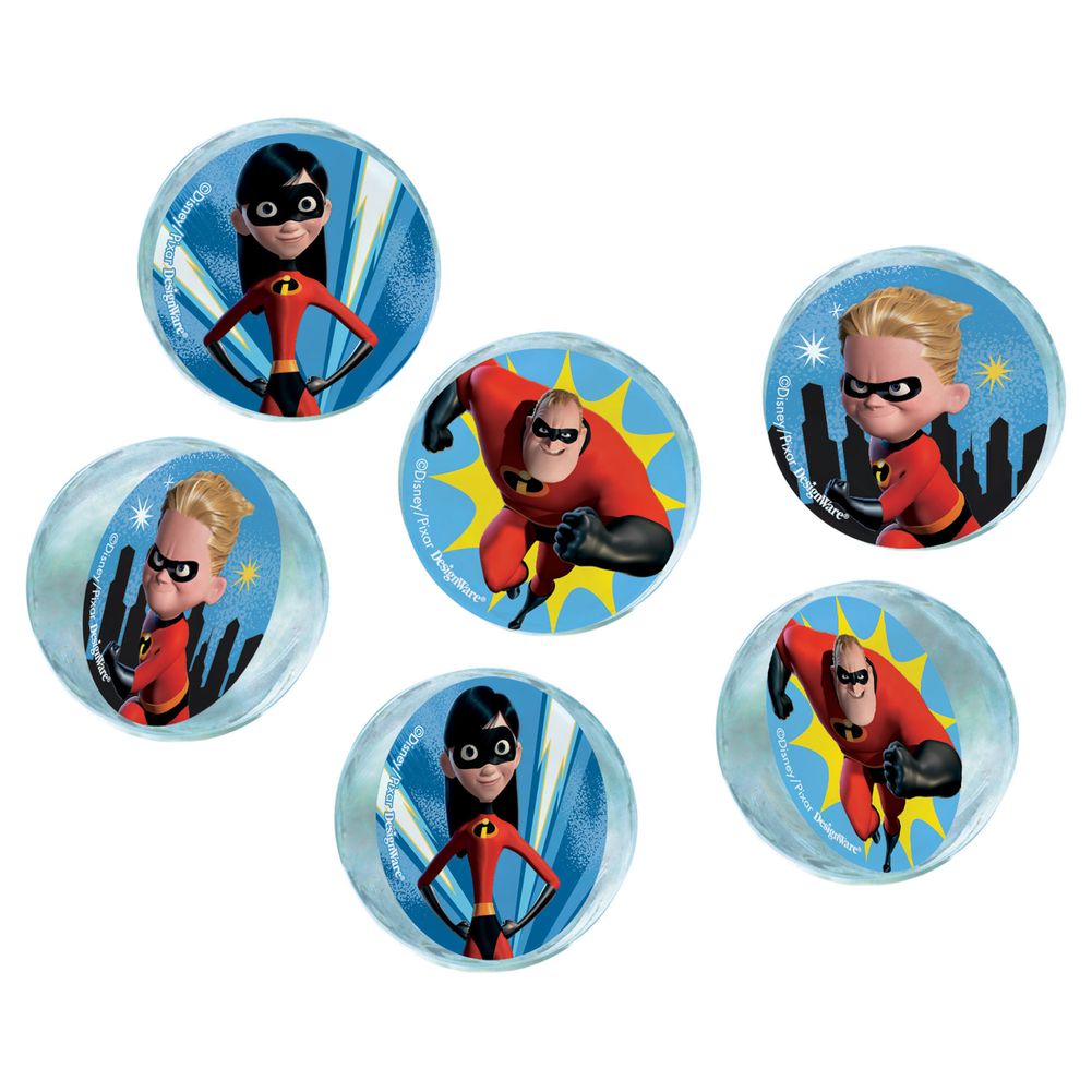 Incredibles 2 Bouncy Balls (6ct)
