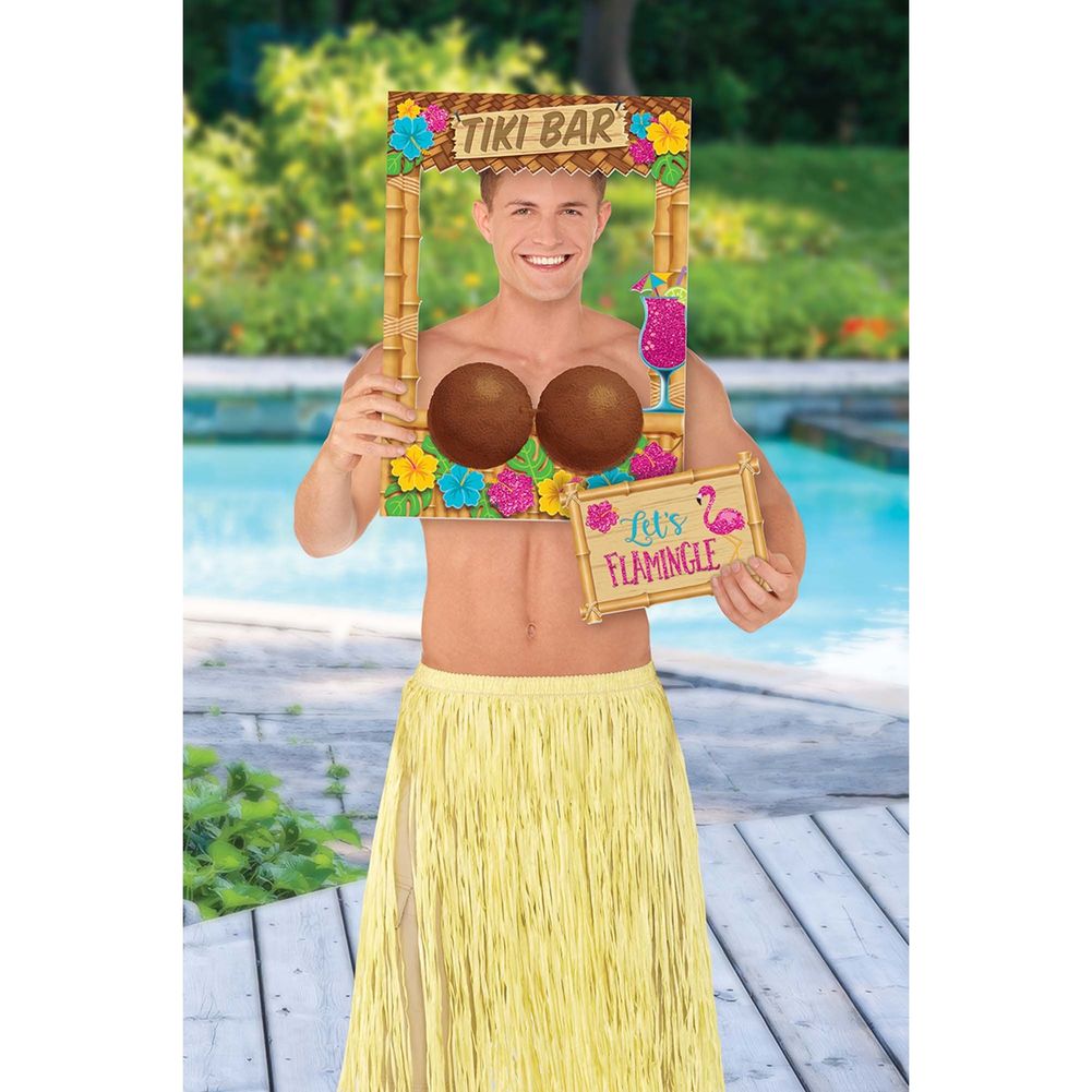 Coconut Bra Photo Prop
