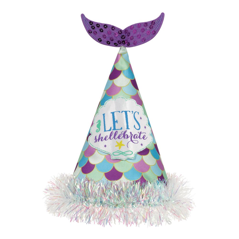 Mermaid Wishes Deluxe Party Hat