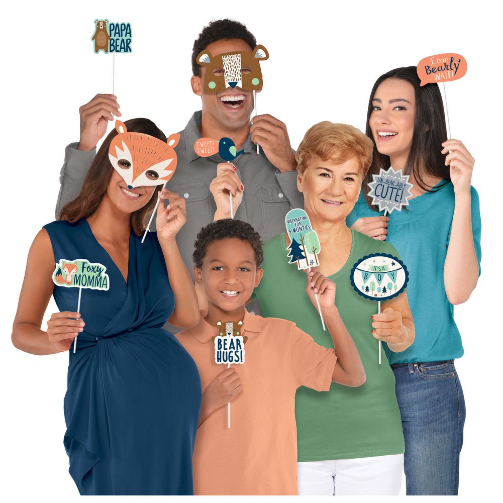 Bear-ly Wait Photo Props (13 ct)