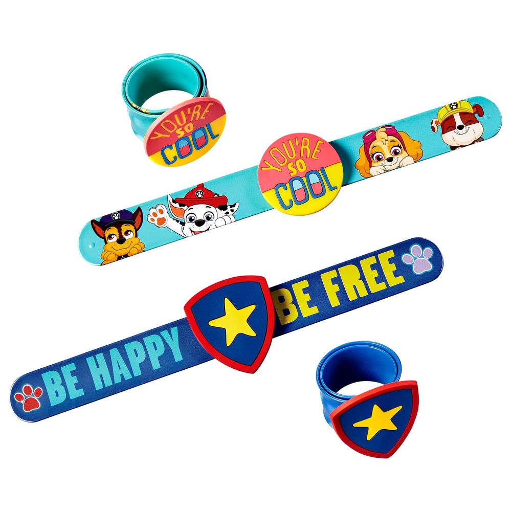 Paw Patrol Assorted Style Slap Plastic Bracelet (1ct)