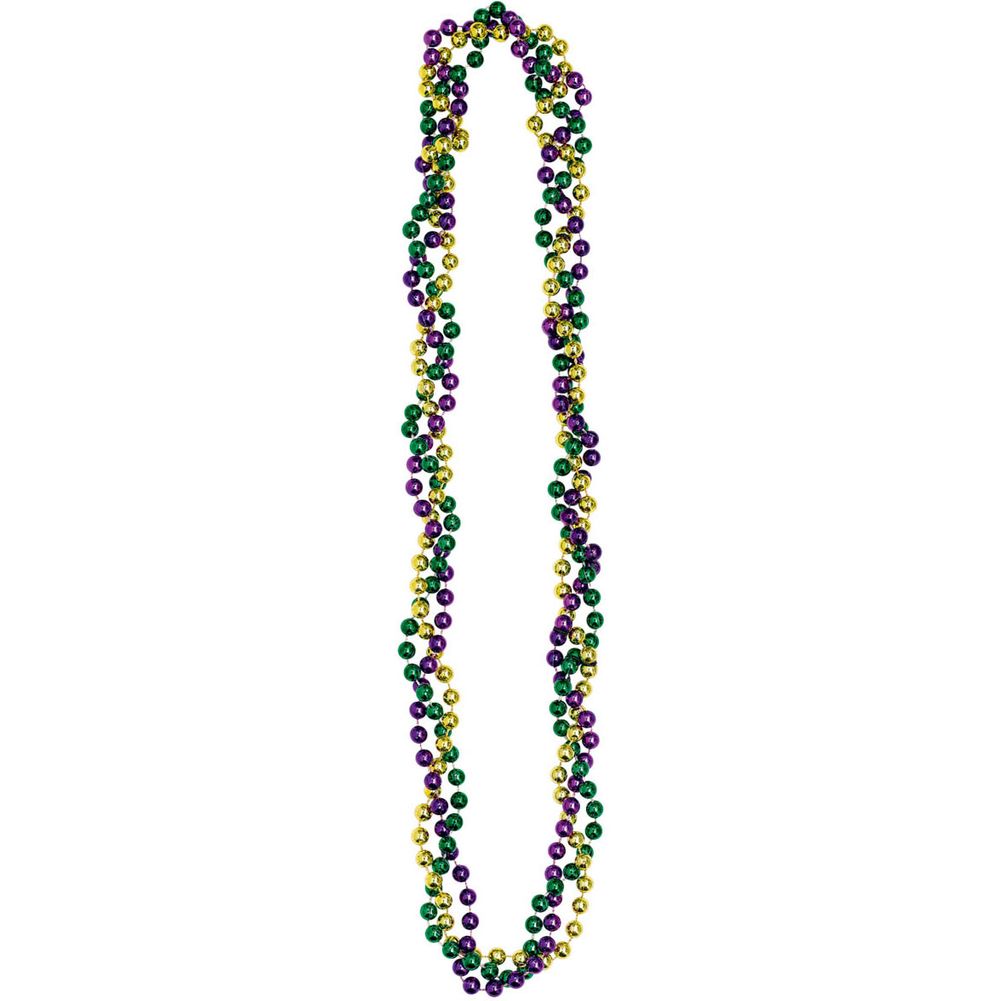 Mardi Gras Twist Necklace
