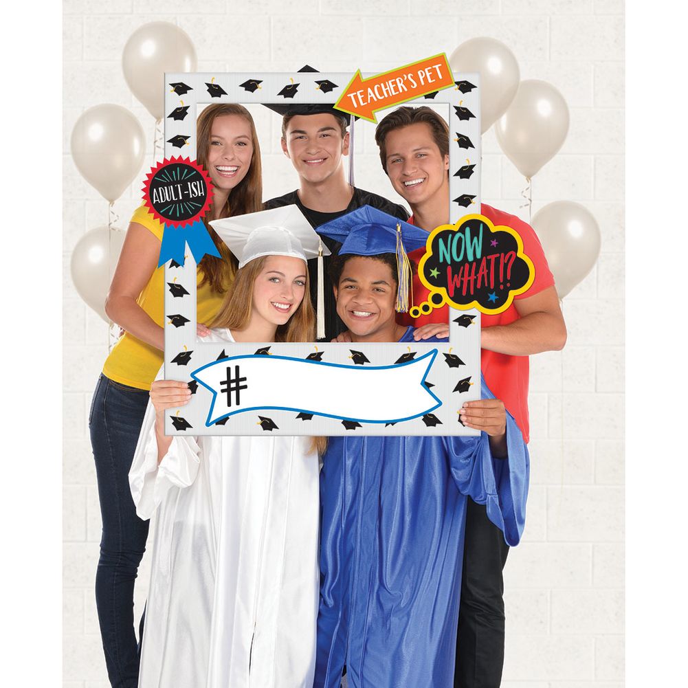 Grad Customizable Giant Photo Frame Photo Props (23 ct)