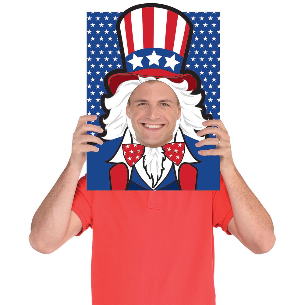 Uncle Sam Novelty Photo Prop