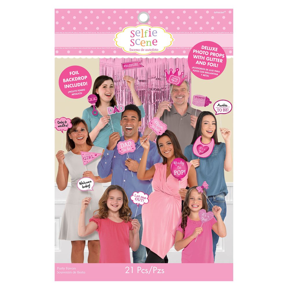 Baby Girl Deluxe Photo Props (21 ct)