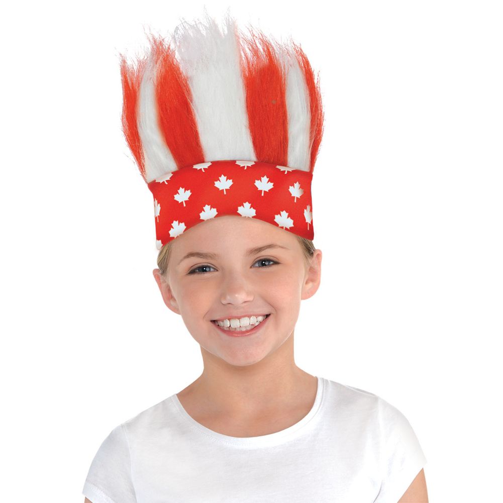 Canada Day Crazy Hair Headband
