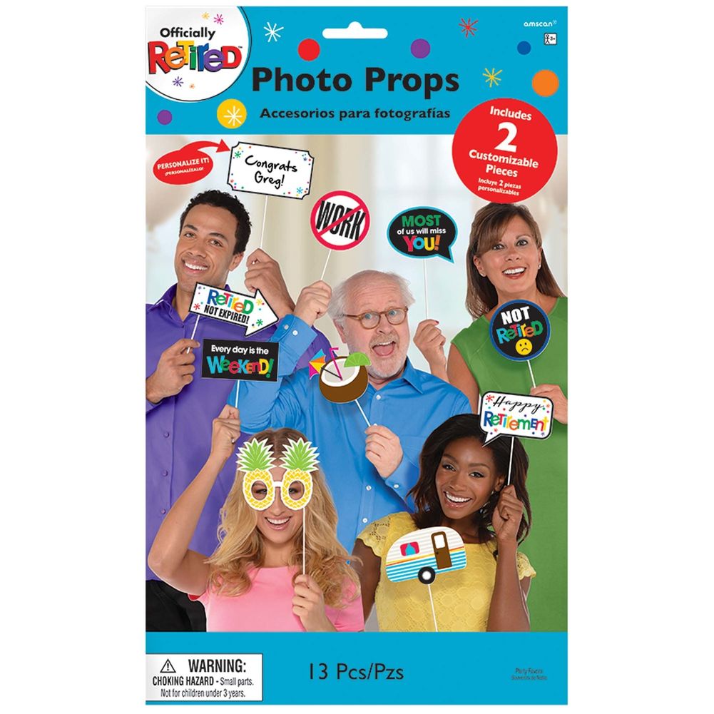 Officially Retired Photo Props (13 ct)
