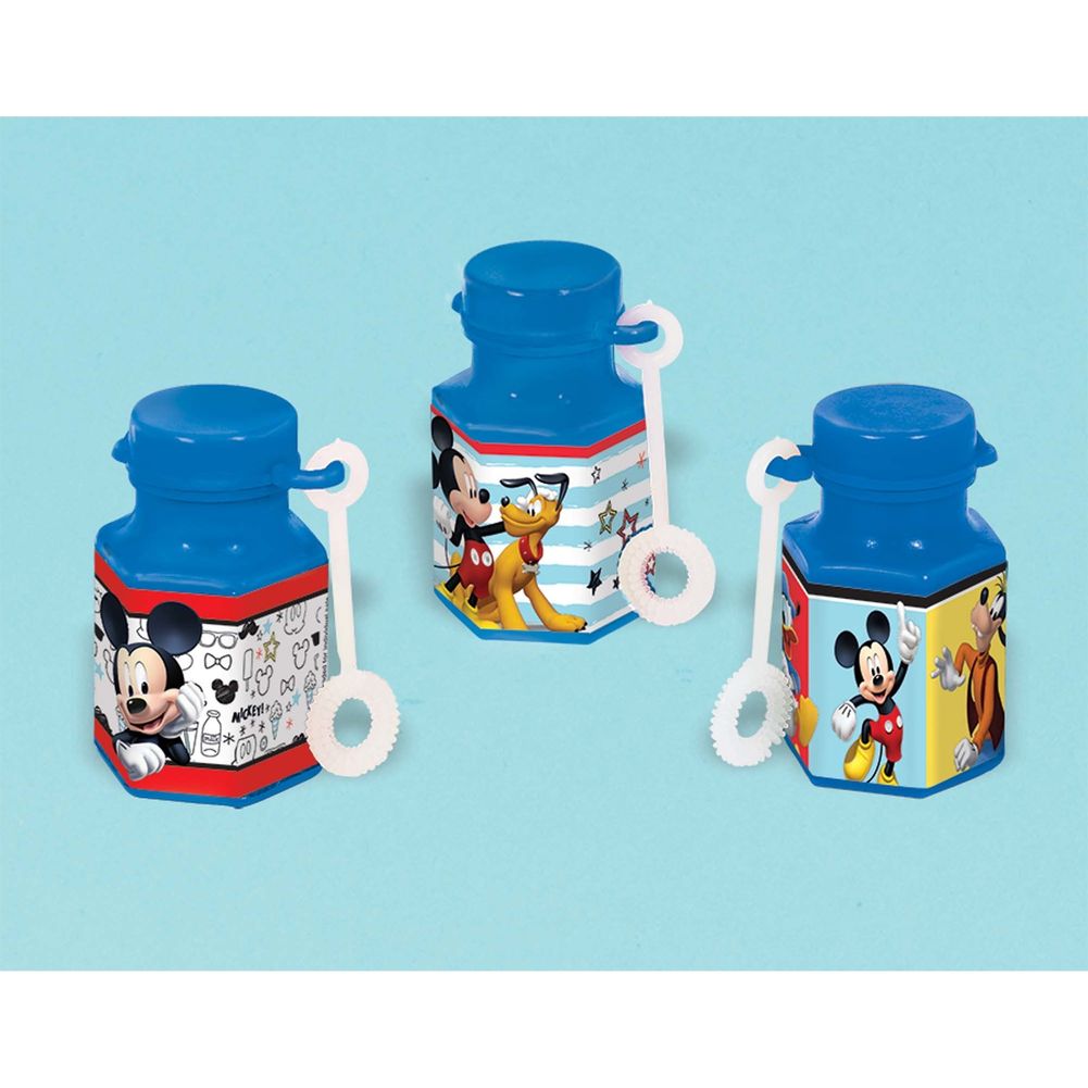 Mickey On The Go Bubble Bottles (12 ct)