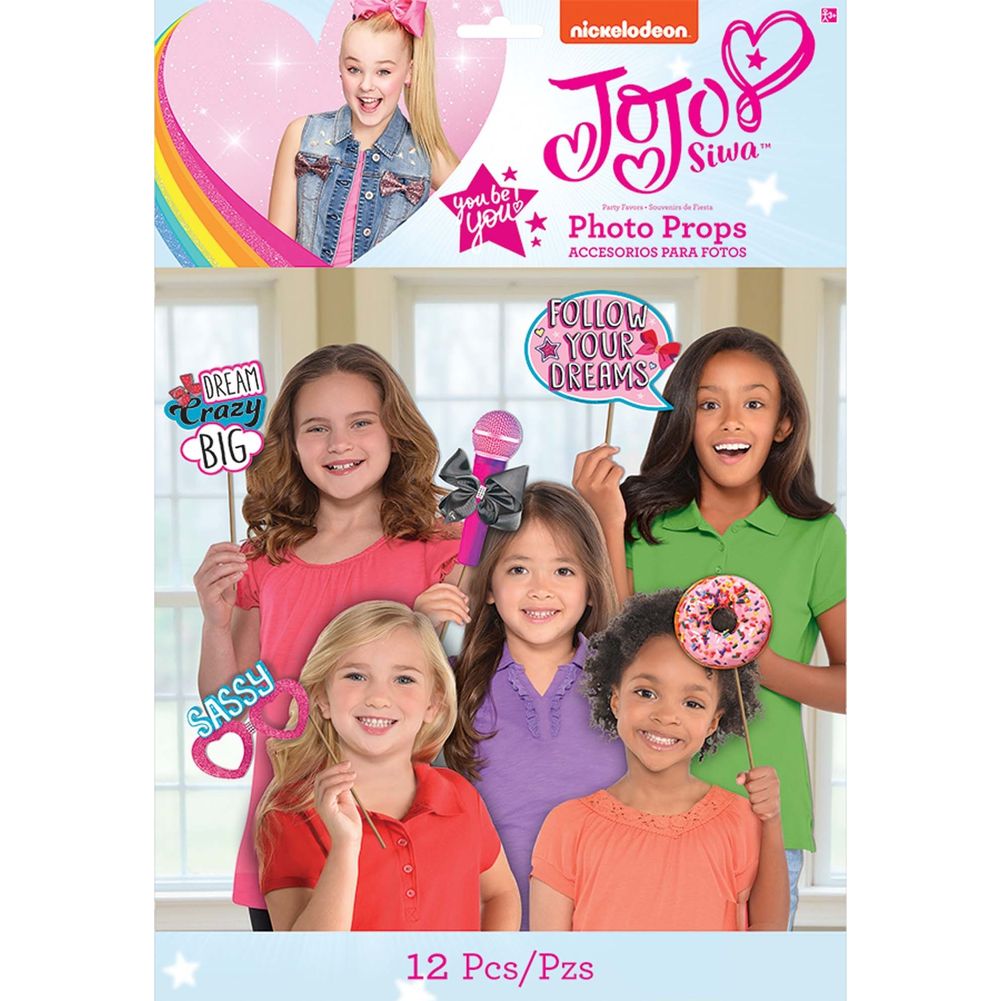 JoJo Siwa Photo Props (12 ct)