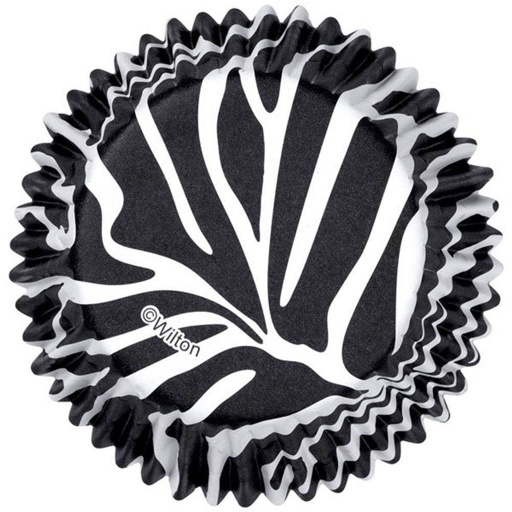 Zebra Baking Cups