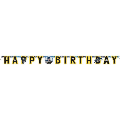 Batman Birthday Party Kit for 16 – 9 Inch Plates, Napkins, Table Cover, Banner, Balloons and Party Masks (58 pc) – photo 6