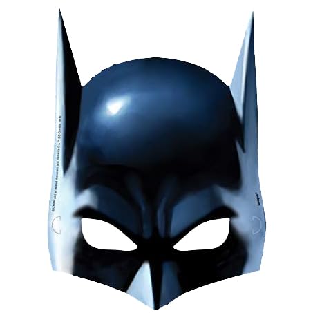 Batman Birthday Party Kit for 16 – 9 Inch Plates, Napkins, Table Cover, Banner, Balloons and Party Masks (58 pc) – photo 7