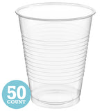 Clear 16oz Plastic Cups (50ct)