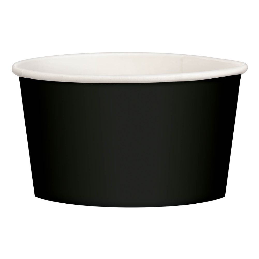 Jet Black Treat Cups 9.5 oz 20 ct