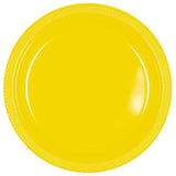 Yellow Sunshine Plastic Dessert Plates (20ct)