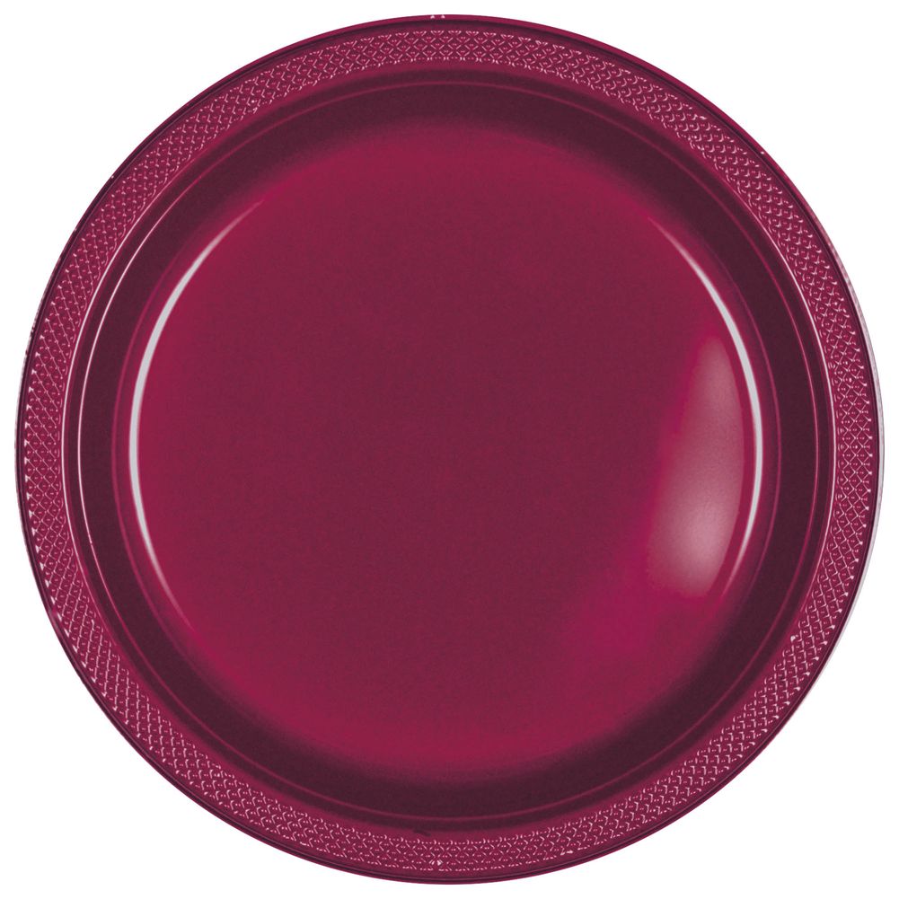 Berry Plastic Dessert Plates (20ct)