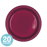Berry Plastic Dessert Plates (20ct)