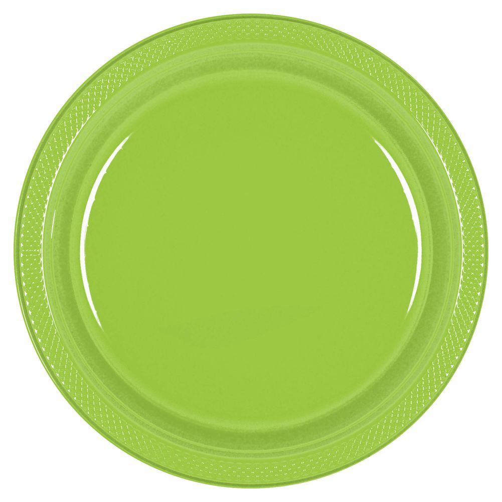 Kiwi Plastic Dinner Plates (20ct)