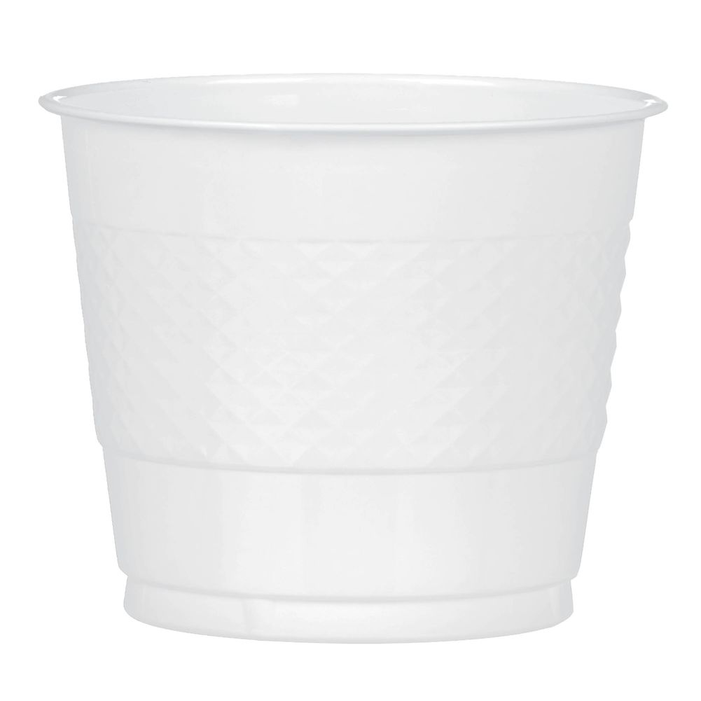 Frosty White 9oz Plastic Cups (20ct)