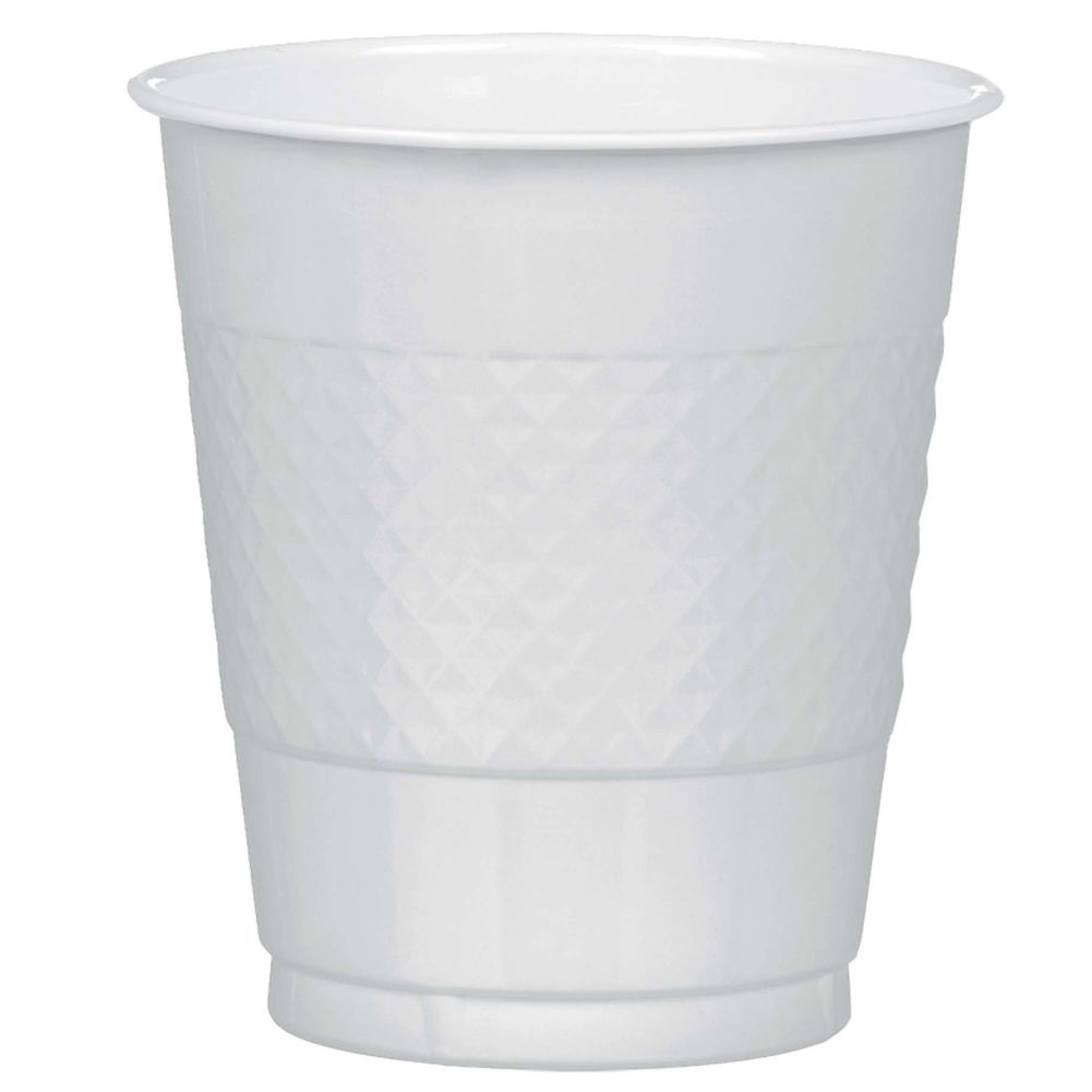 Silver 12oz Plastic Cups (20ct)