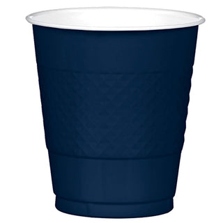 True Navy 12 oz Plastic Cups (20ct)