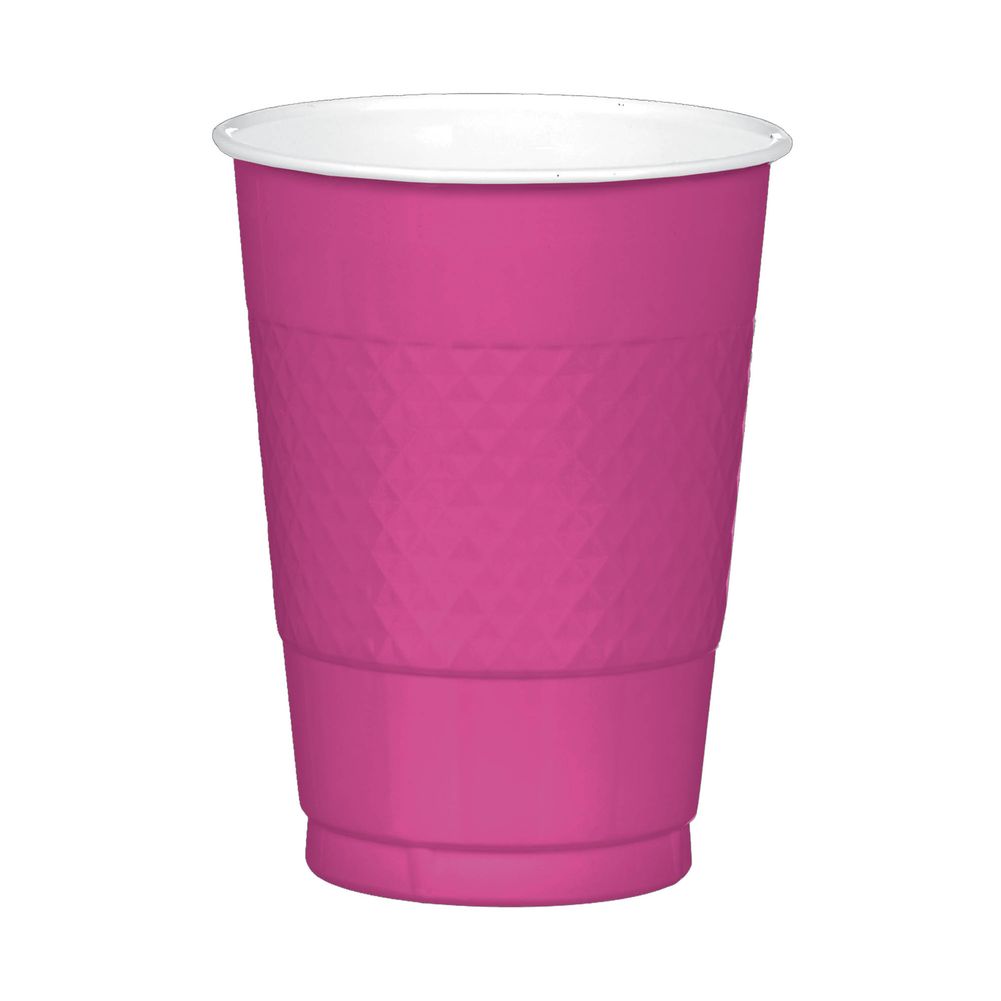 Magenta 16 oz Plastic Cup 20 ct