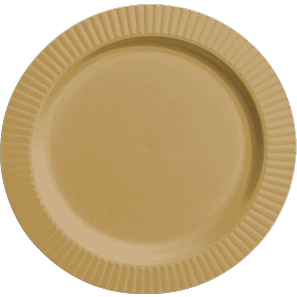 Premium Gold Banquet Plates