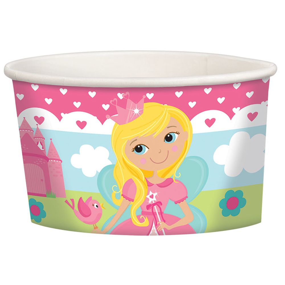 Woodland Princess 9.5oz Paper Treat Cups (8 ct)