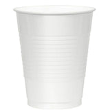 Frosty White 12 oz Plastic Cups (50ct)