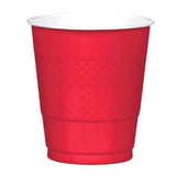 Apple Red 12 oz Plastic Cups (50ct)