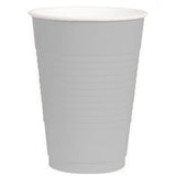 Silver 16 oz Plastic Cups (50ct)
