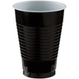 Jet Black 18 oz Plastic Cups (50ct)