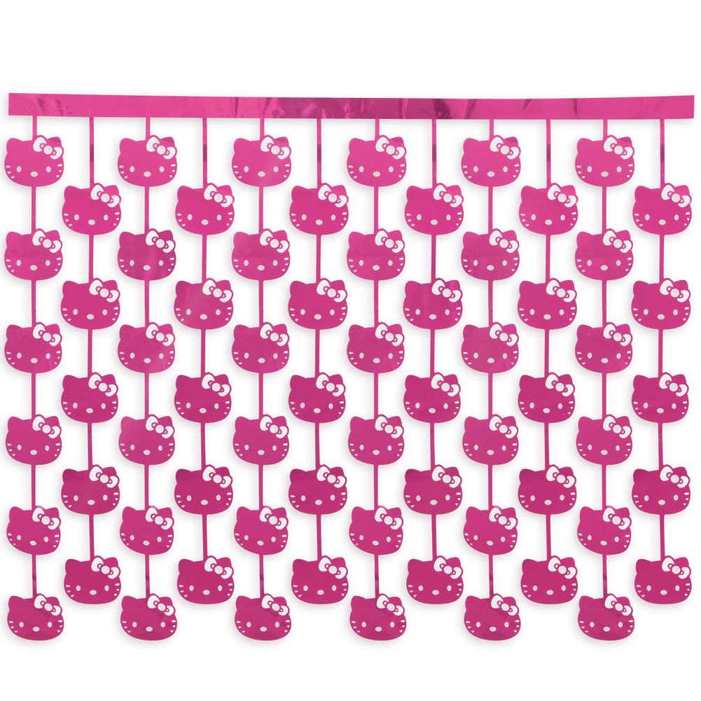 Hello Kitty Foil Photo Booth Backdrop