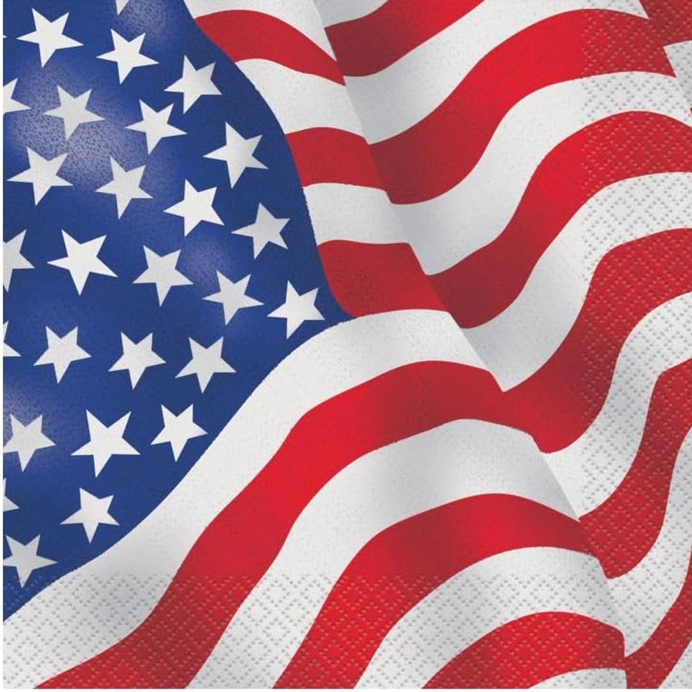 Patriotic Luncheon Napkins (16ct)