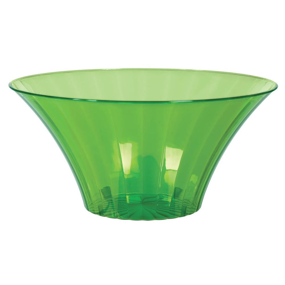 Kiwi Large Flared Plastic Bowl