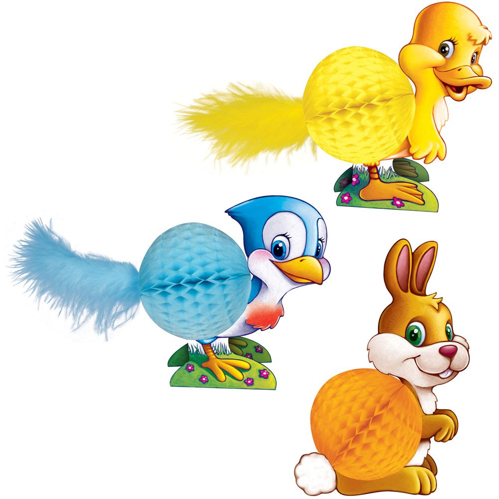 4" Easter Mini Centerpieces (3ct)
