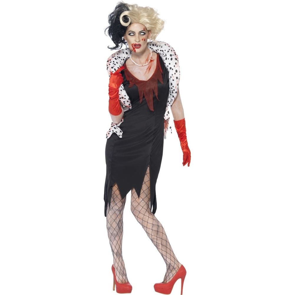Zombie Evil Madame Women's Costume, Size Large US 14-16