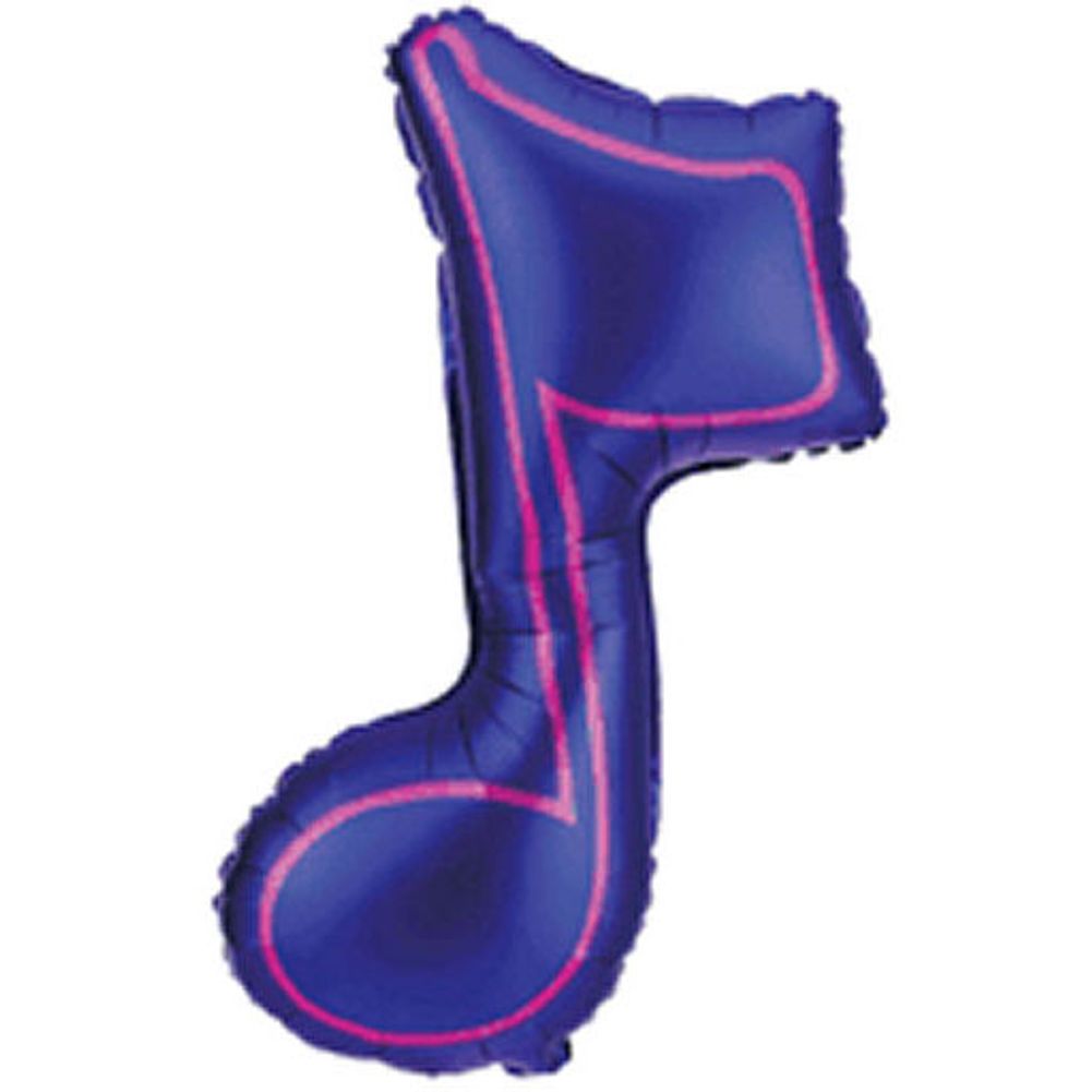 36" Music Note Shape 2 Sided