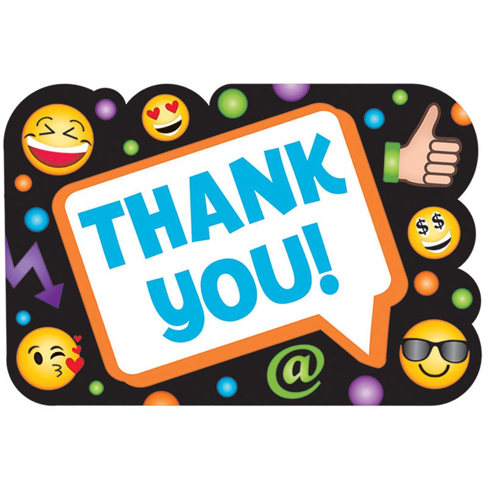 LOL Emojis Thank You Notes (8 ct)