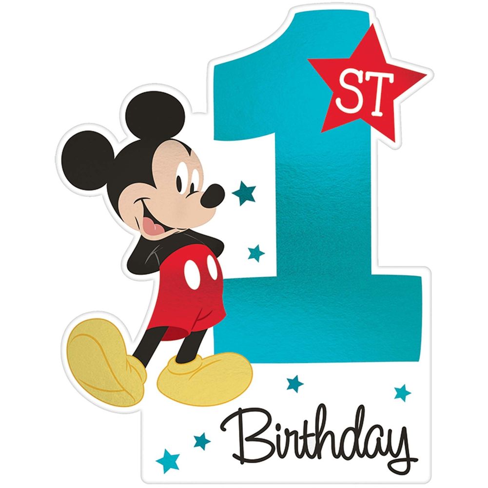 Mickey On The Go Invitations (8 ct)