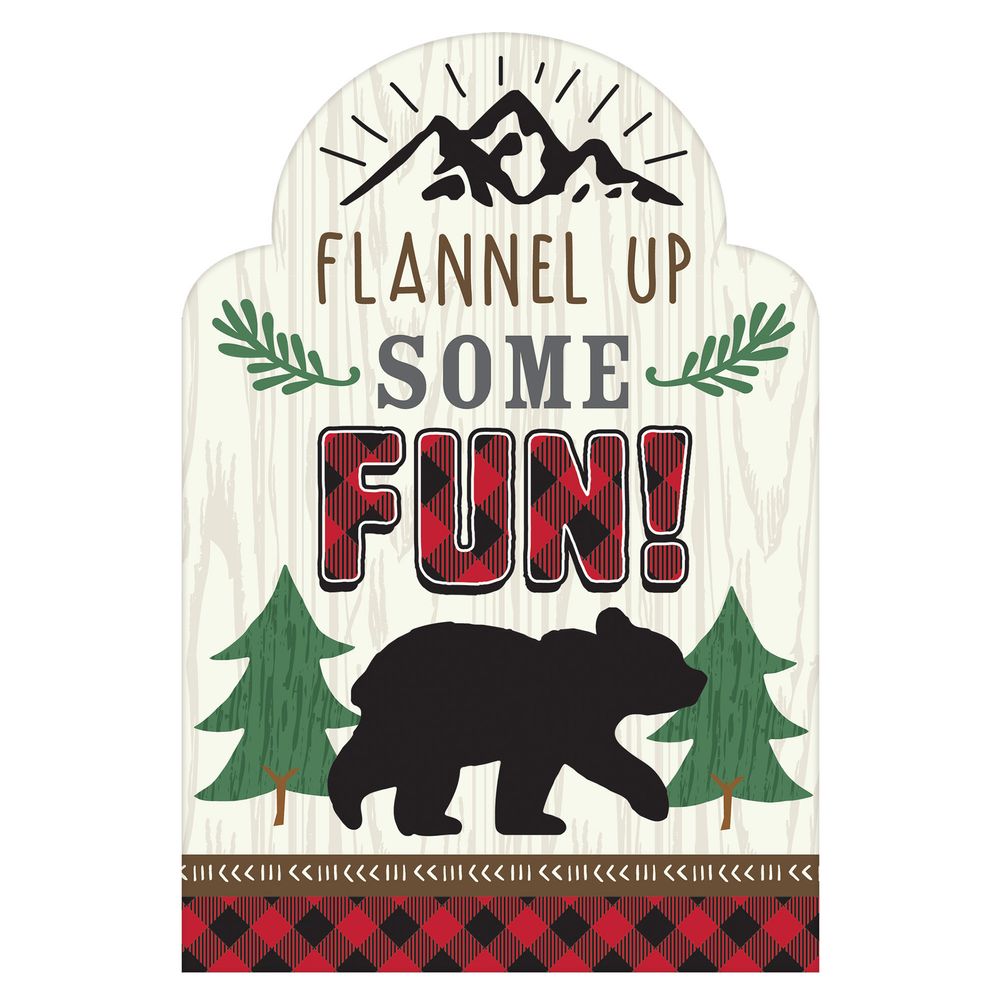 Little Lumberjack Invitations (8 ct)