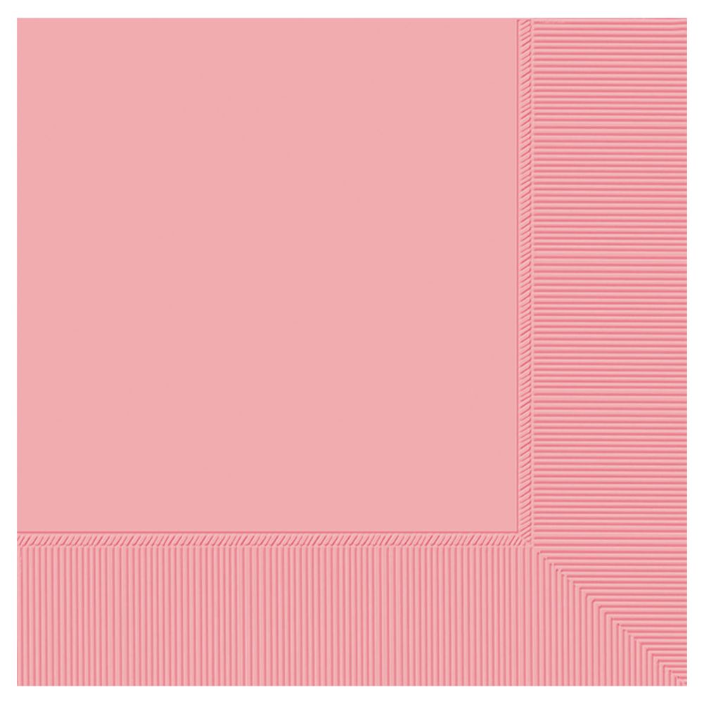 New Pink 3 Ply Beverage Napkin 20 ct