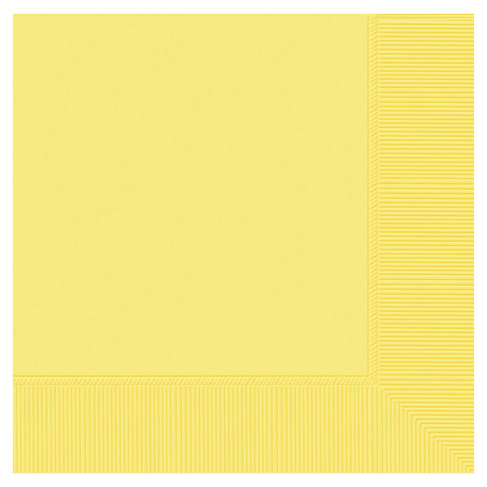 Light Yellow 3-Ply Beverage Napkins (20ct)