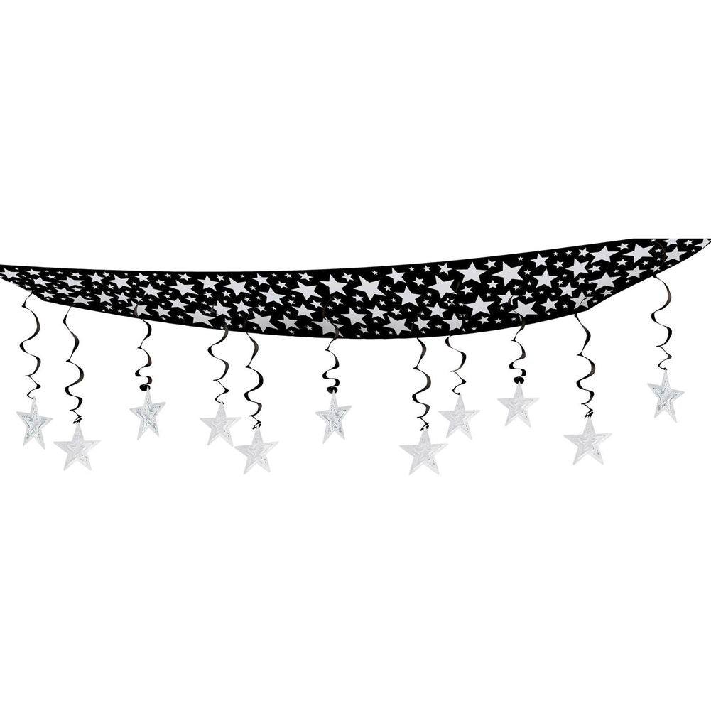 Stars Are Out Ceiling Decor - Silver
